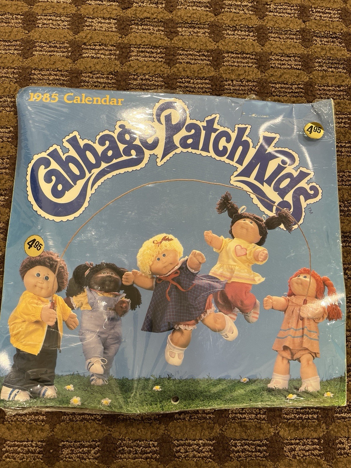 Cabbage Patch Kids Calendar 1985 Sealed Vintage New