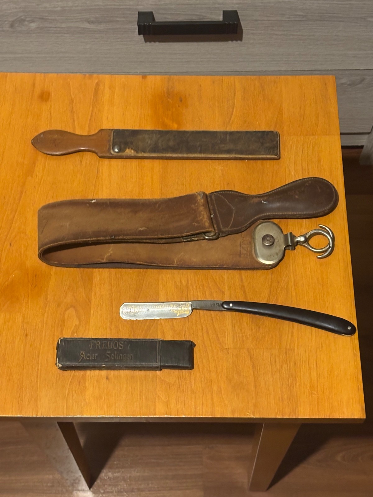 Lot Of Vintage Barber Shop Collectables Lot Of Vintage Barber Shop Collectables