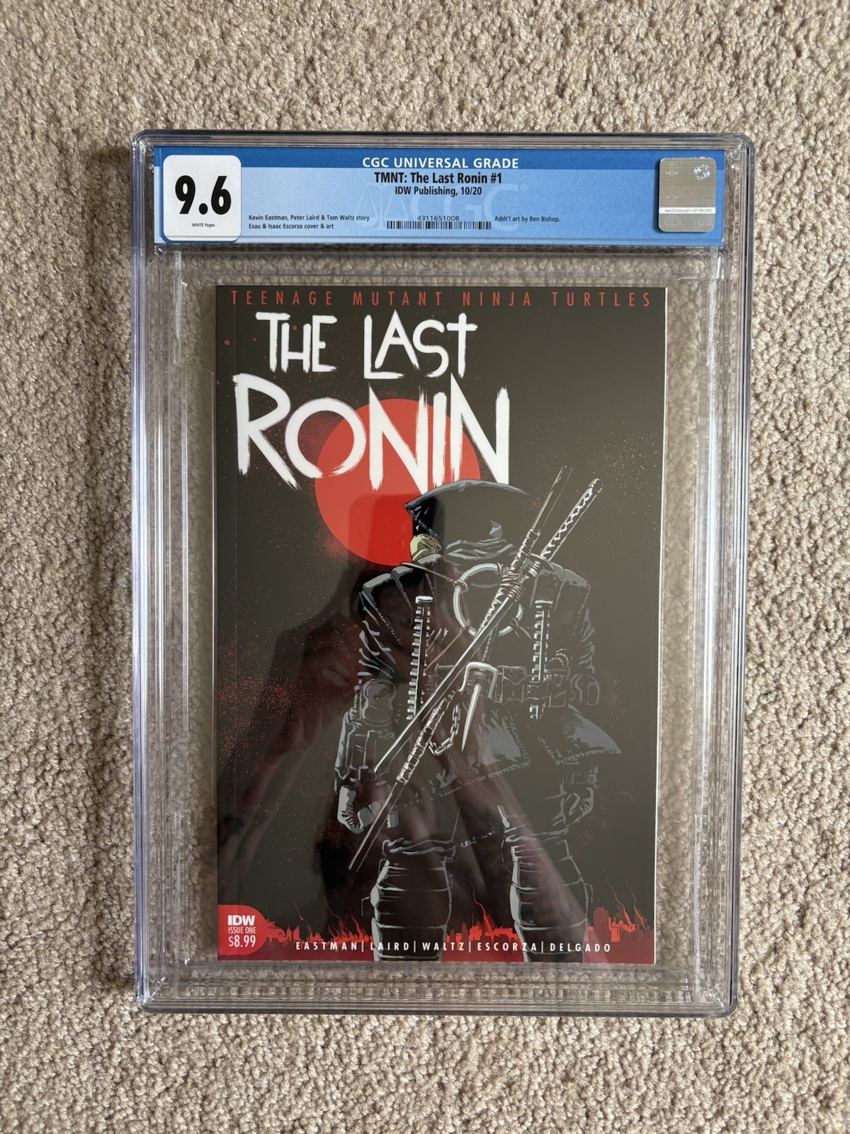 TMNT: the Last Ronin #1 Cover A (1st Print) CGC 9.6 TMNT: the Last Ronin #1 Cover A (1st Print) CGC 9.6
