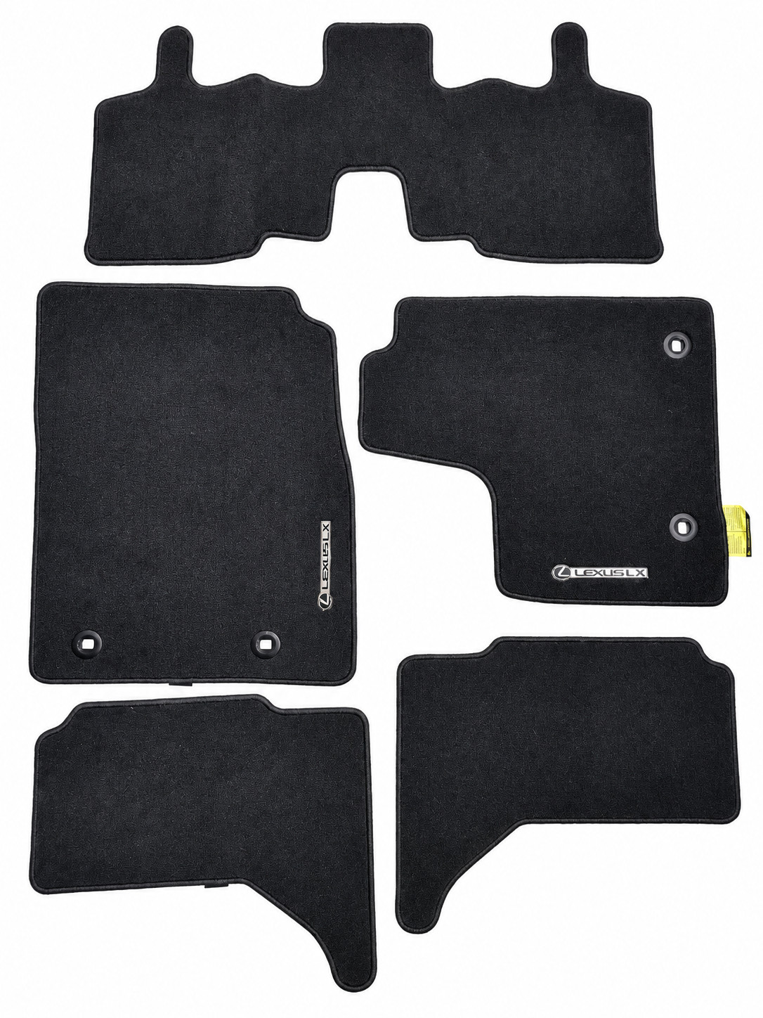 NEW Genuine Lexus LX OEM Black Carpet Floor Mats 5 Piece Set PT944-60264-02 NEW Genuine Lexus LX OEM Black Carpet Floor Mats 5 Piece Set PT944-60264-02
