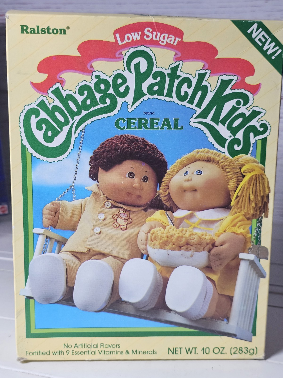 Ralston Cabbage Patch Kids Cereal Box from-1985 Empty Box Only RARE
