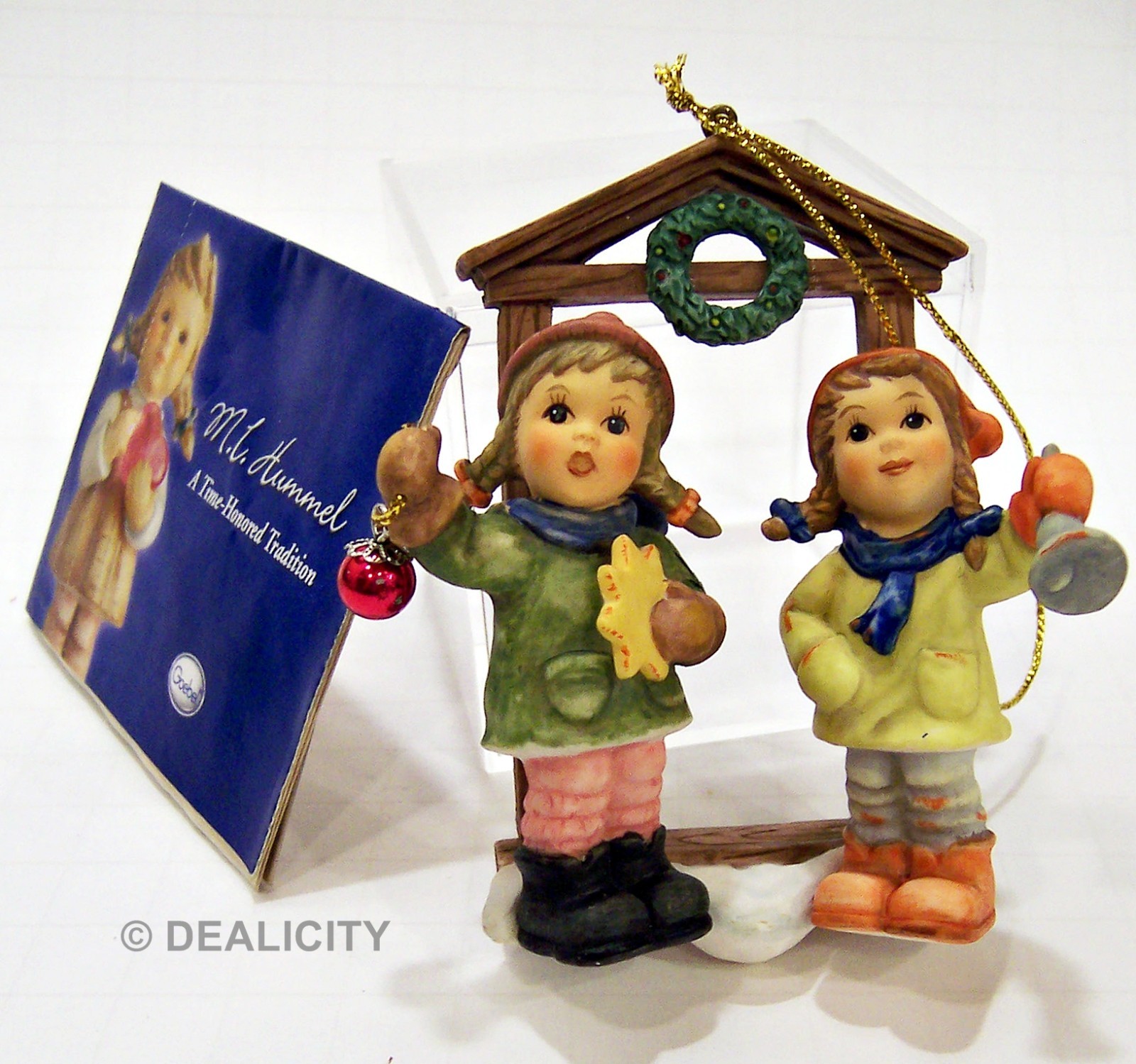 Goebel MJ Hummel Christmas Ornament NEW "Seasons of Cheer" #935259 - NIB Ⓢ H3