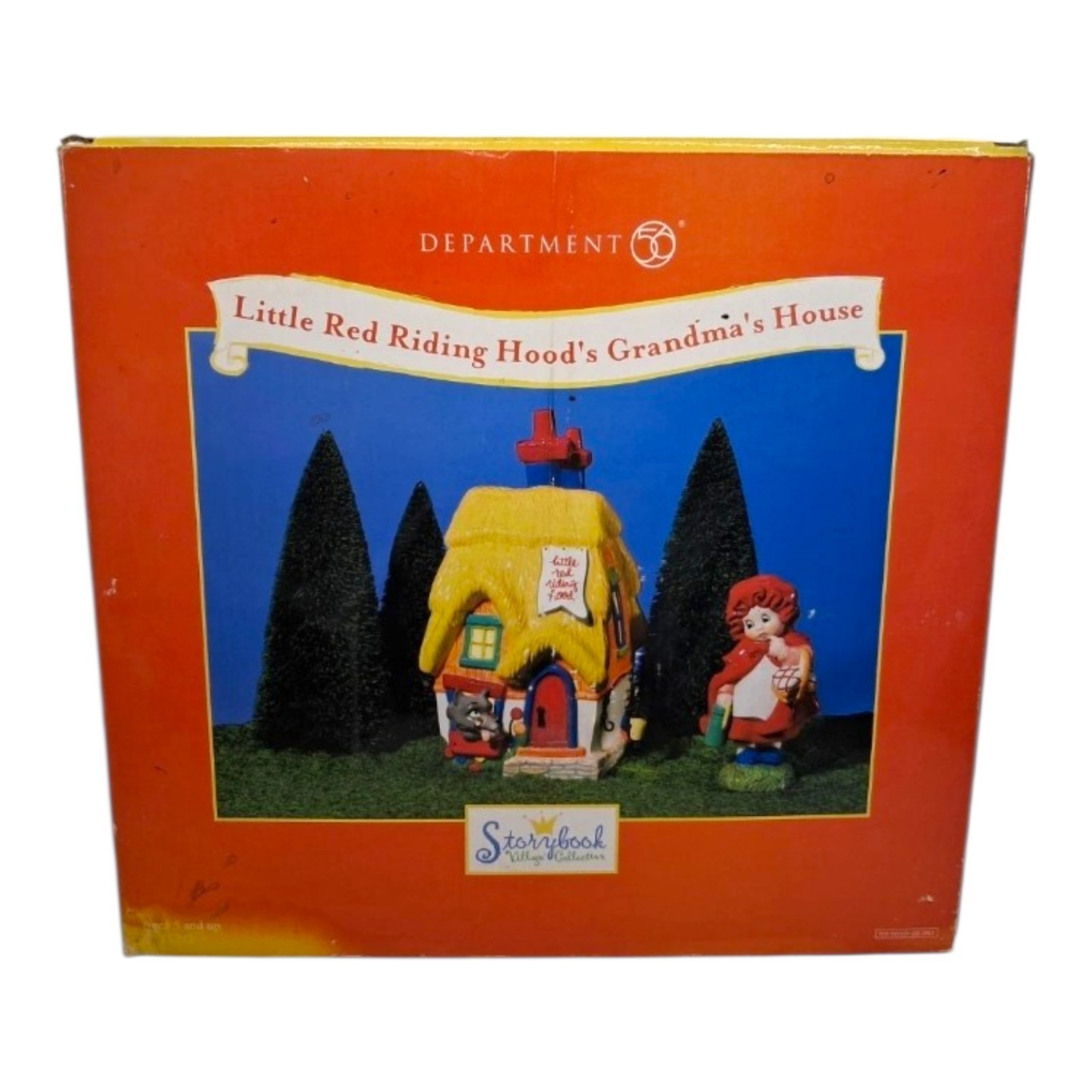Storytime Village Little Red Riding Hood's Grandma's House Ceramic Department 56 Storytime Village Little Red Riding Hood's Grandma's House Ceramic Department 56