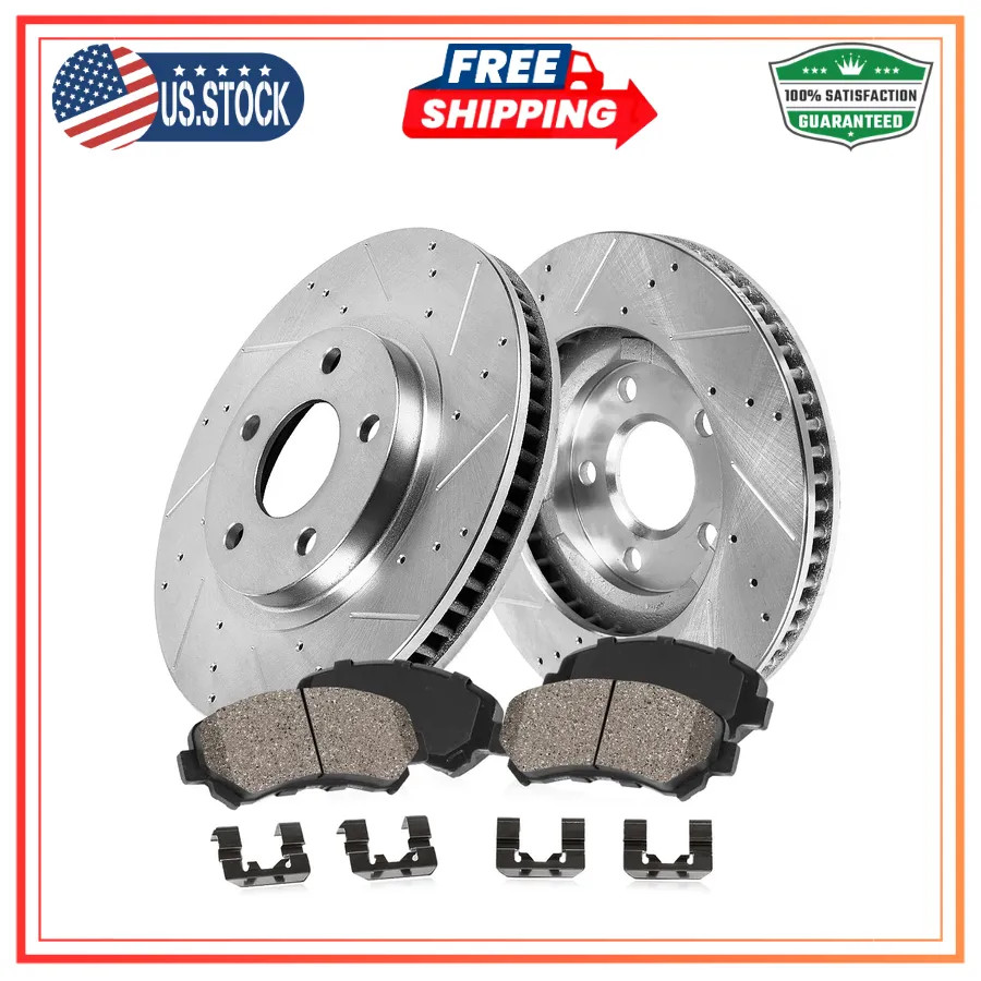 Callahan Brake Parts Front Brake Kit for Honda Civic 1990-00 EBYK042956 Callahan Brake Parts Front Brake Kit for Honda Civic 1990-00 EBYK042956