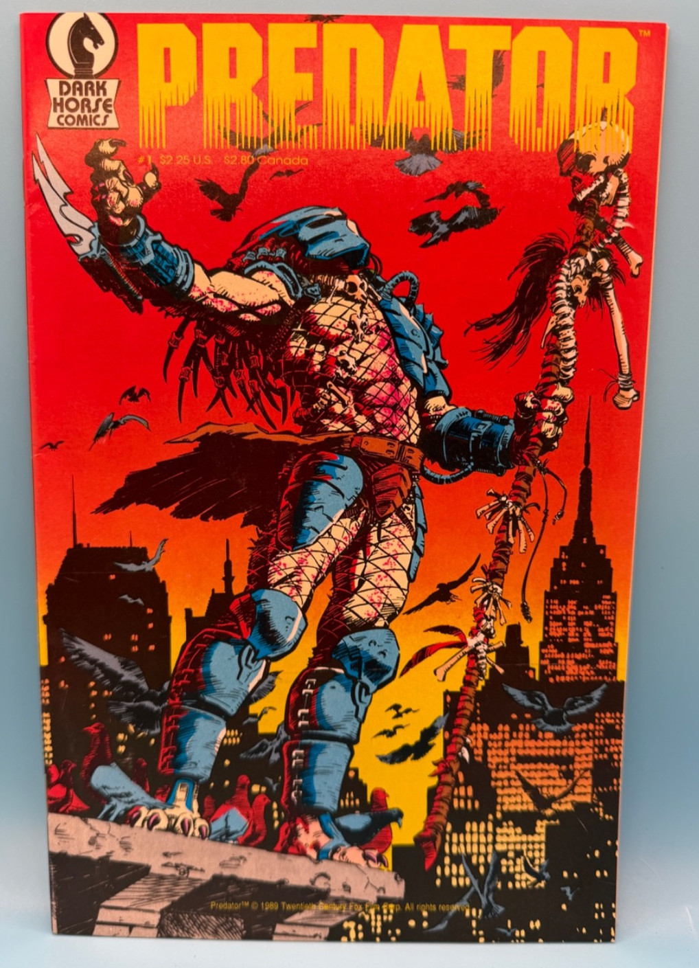Rare: Predator #1 (1989) Mark Verheiden, Chris Warner Comic Boarded/Sealed Bag Rare: Predator #1 (1989) Mark Verheiden, Chris Warner Comic Boarded/Sealed Bag