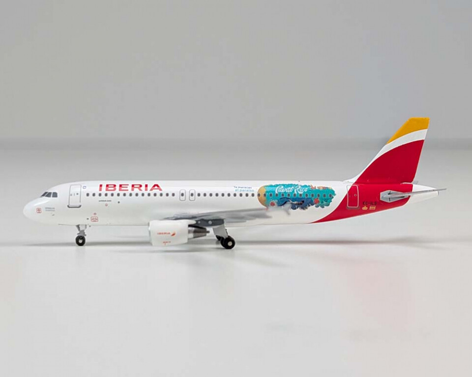 Aeroclassics AC411363 Iberia Airbus A320-200 EC-ILS Diecast 1/400 Model Airplane Aeroclassics AC411363 Iberia Airbus A320-200 EC-ILS Diecast 1/400 Model Airplane