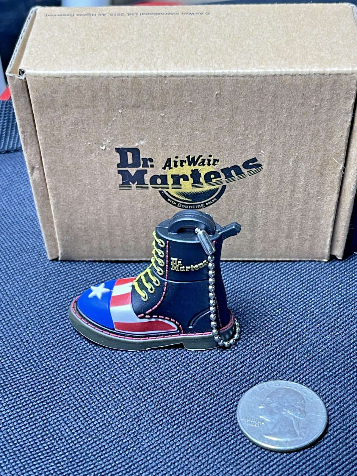 Dr. Martens Con-Gress Star and Stripes Boot USB flash drive, w box VHTF Dr. Martens Con-Gress Star and Stripes Boot USB flash drive, w box VHTF