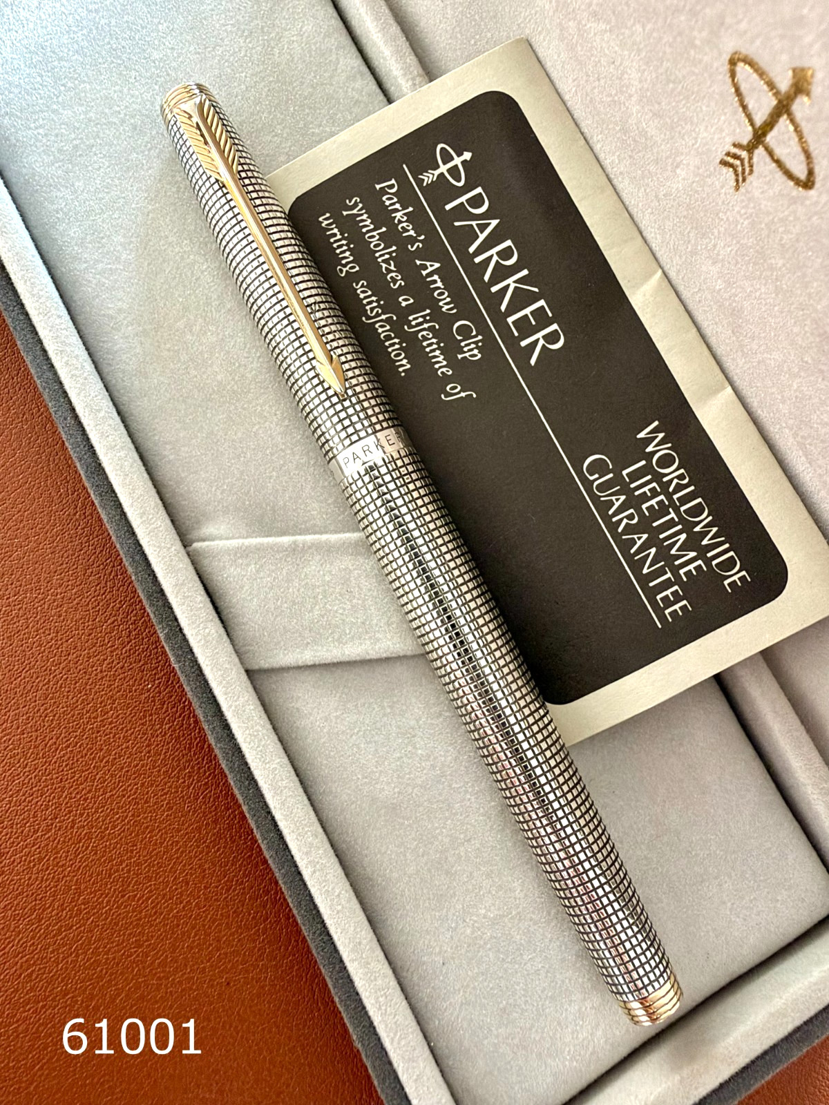 Vintage PARKER 75 Sterling Silver Fountain Pen - 63(Extra Fine) Nib Perfection Vintage PARKER 75 Sterling Silver Fountain Pen - 63(Extra Fine) Nib Perfection