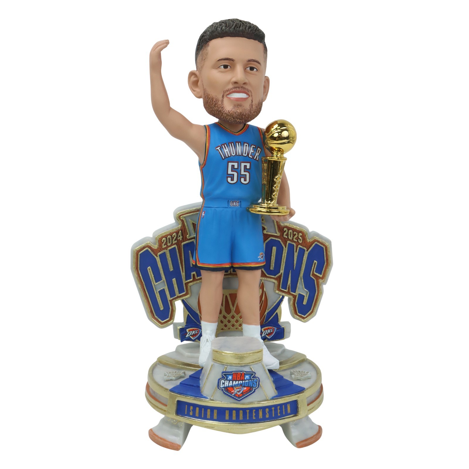 Isaiah Hartenstein Oklahoma City Thunder 2025 Champions Celebration Bobblehead