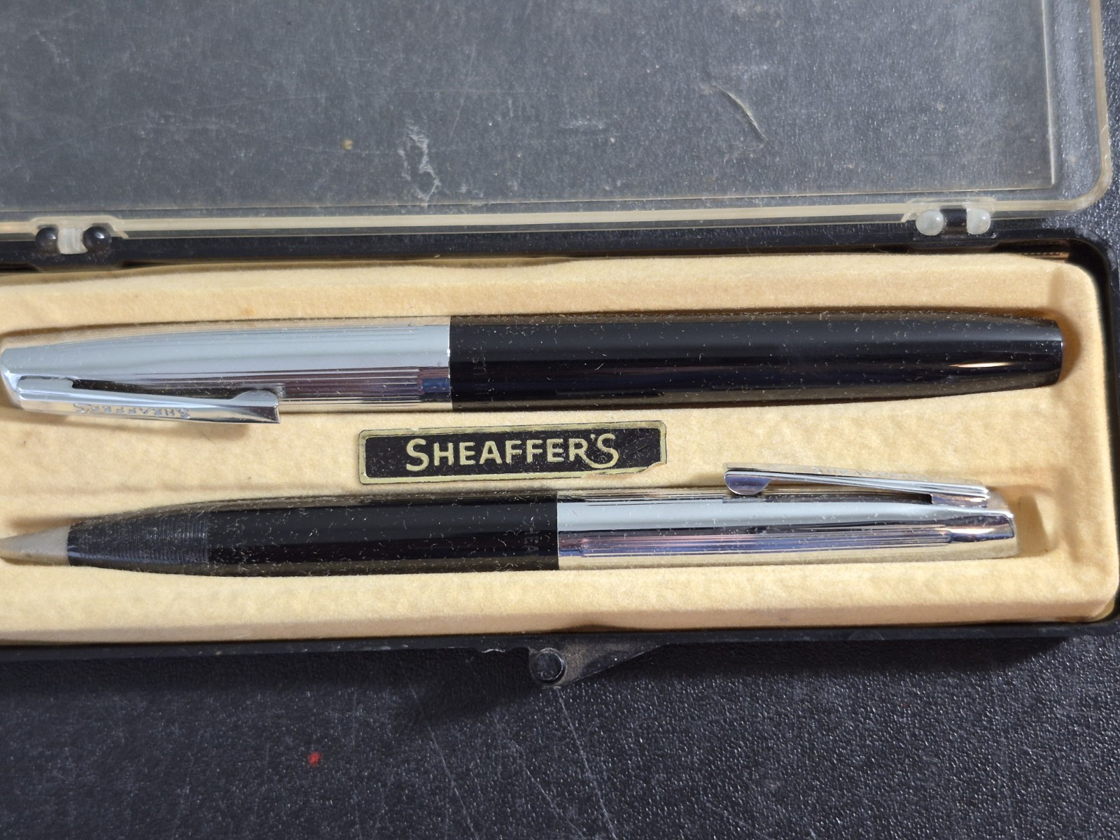 Vtg. Shaeffer 202-203 Writing Set (Fountain Pen & Mechanical Pencil)