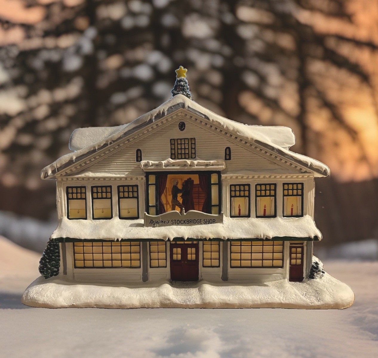 🎄Hawthorne Village Norman Rockwell Christmas Village Rockwells Studio NEW🎄READ 🎄Hawthorne Village Norman Rockwell Christmas Village Rockwells Studio NEW🎄READ