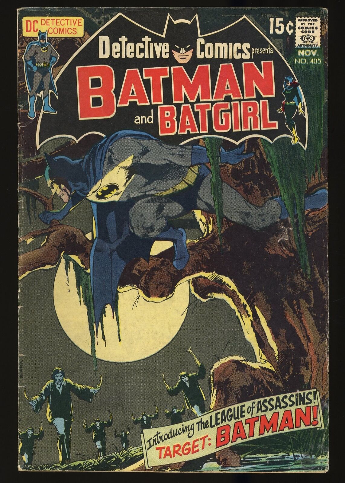 Detective Comics (1937) #405 VG+ 4.5 1st League of Assassins Batman DC Comics