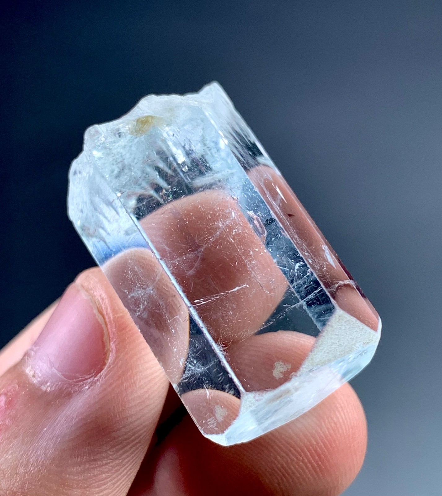 78 Carat Transparent Aquamarine Crystal From Pakistan