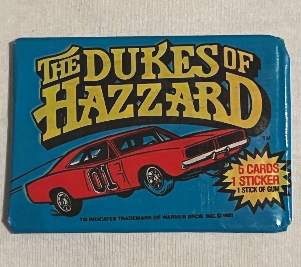 Vintage 1981 Donruss Dukes of Hazzard Sealed Wax Pack NICE Vintage 1981 Donruss Dukes of Hazzard Sealed Wax Pack NICE