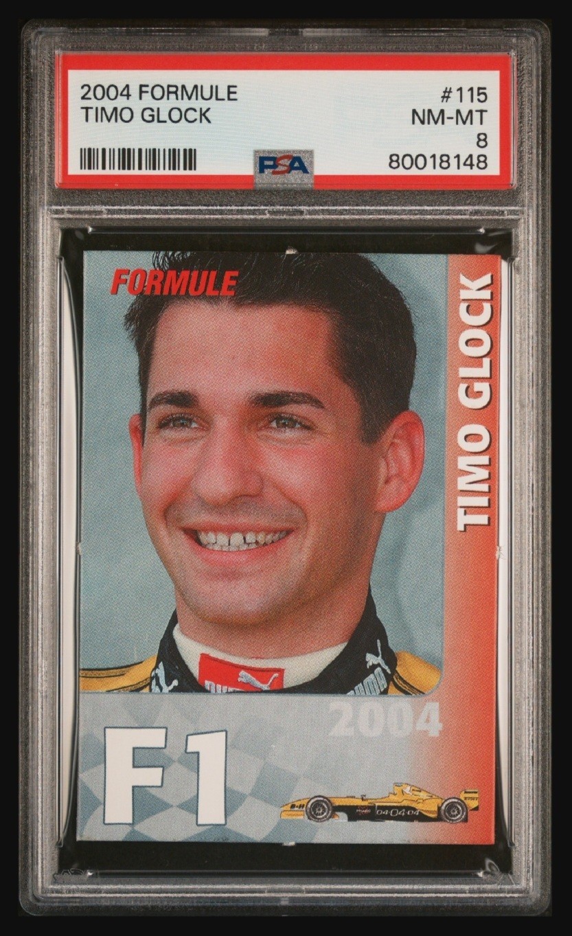 2004 ⛽ PSA 8 Timo Glock FORMULE Formula 1 F1 #115