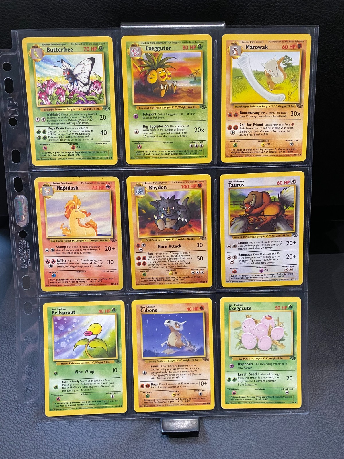Jungle Set - Vintage 1999 Pokemon Cards Bundle - No duplicates x14 Jungle Set - Vintage 1999 Pokemon Cards Bundle - No duplicates x14