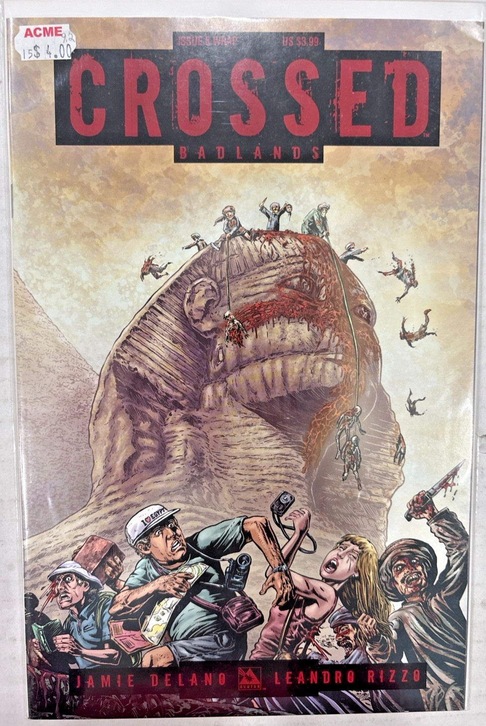 Crossed Badlands #1 Avatar Press Jamie Delano Leandro Rizzo Comic VF 
