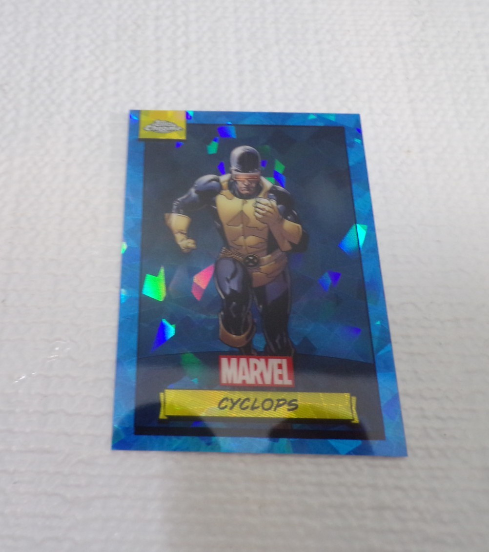 2024 Topps Chrome Marvel Sapphire Cyclops #8 2024 Topps Chrome Marvel Sapphire Cyclops #8