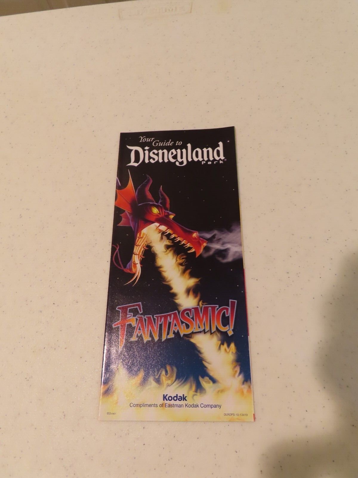2010 Disneyland Summer Map featuring Fantasmic 2010 Disneyland Summer Map featuring Fantasmic