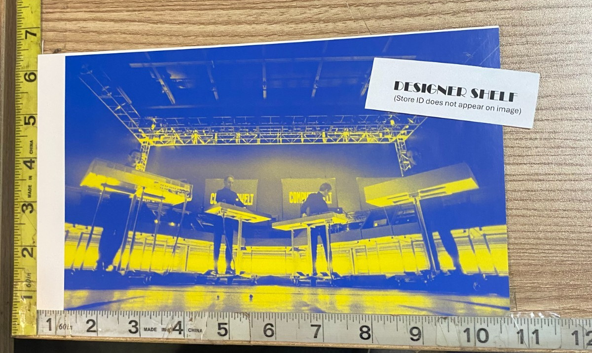 Kraftwerk Band On Stage Concert Performance Scene Book Photograph Kraftwerk Band On Stage Concert Performance Scene Book Photograph