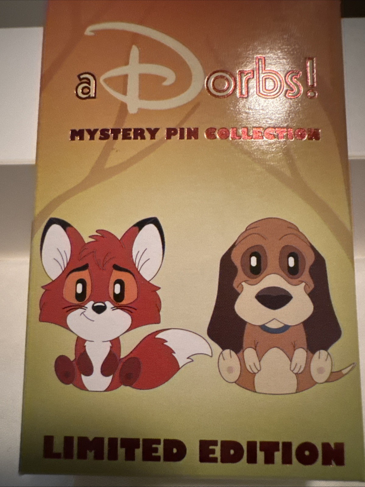 ✅Disney WDI MOG Glendale aDorbs Fox and the Hound 45th 1 Mystery Box ✅Disney WDI MOG Glendale aDorbs Fox and the Hound 45th 1 Mystery Box