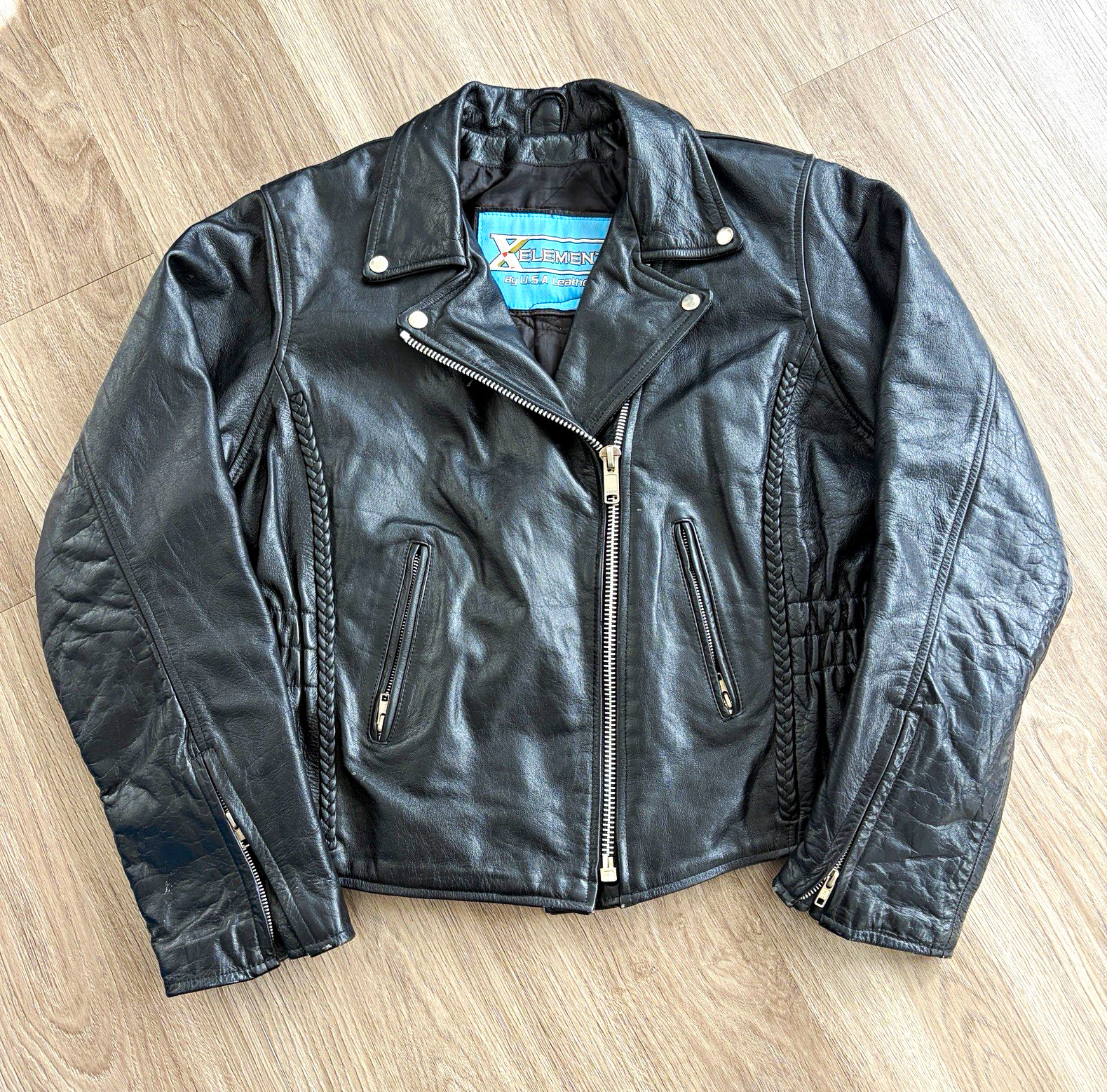 Harley-Davidson Women's Black Leather Motorcycle small Harley-Davidson Women's Black Leather Motorcycle small