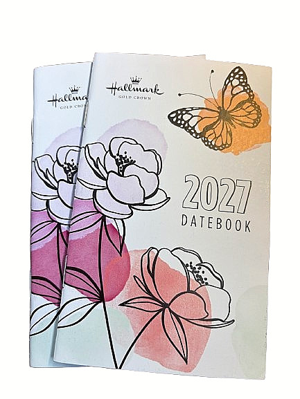 Set of 2 Hallmark 2026 14 Month Datebook Planner Write & Remember Important Info Set of 2 Hallmark 2026 14 Month Datebook Planner Write & Remember Important Info