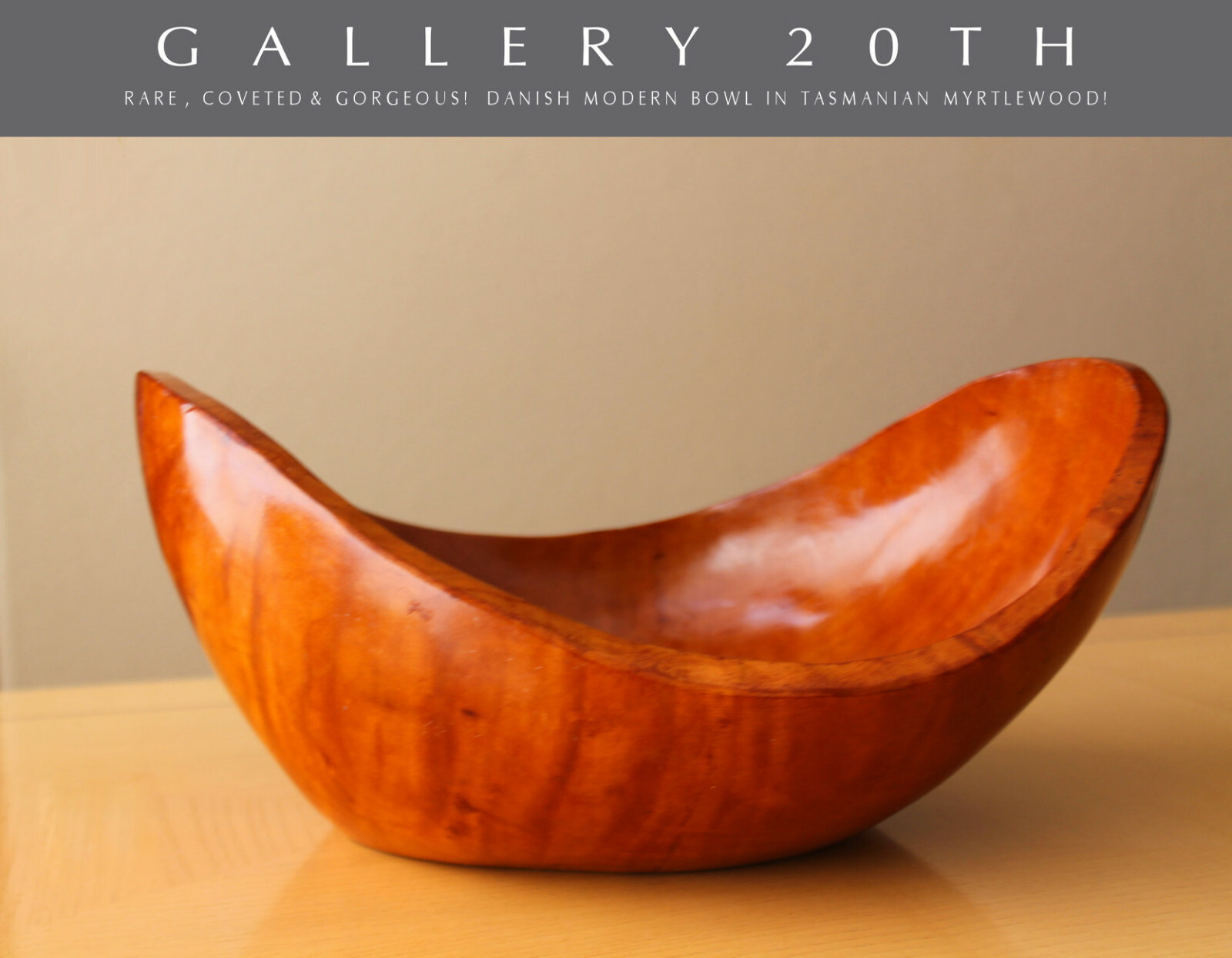RARE & GORGEOUS HUGE DANISH MODERN BOWL UNDULATING RIM FINN JUHL 50's RARE & GORGEOUS HUGE DANISH MODERN BOWL UNDULATING RIM FINN JUHL 50's