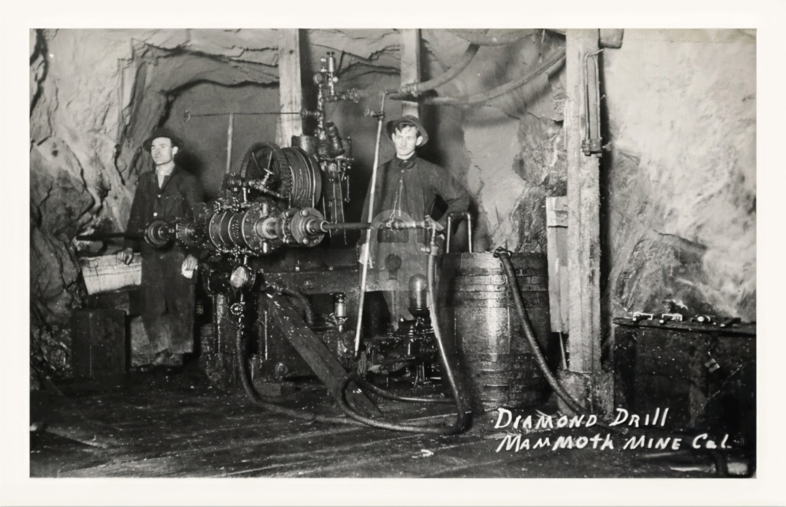 c1908 Mammoth Mine Kennett Shasta CA Miners RPPC Photo Postcard COPY c1908 Mammoth Mine Kennett Shasta CA Miners RPPC Photo Postcard COPY