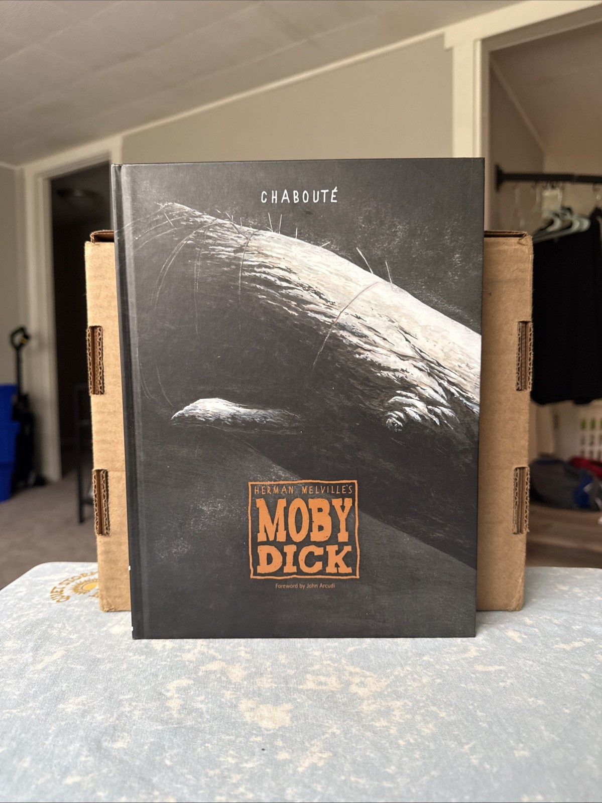 Moby Dick (Graphic Novel) Chabouté Hardbound Moby Dick (Graphic Novel) Chabouté Hardbound