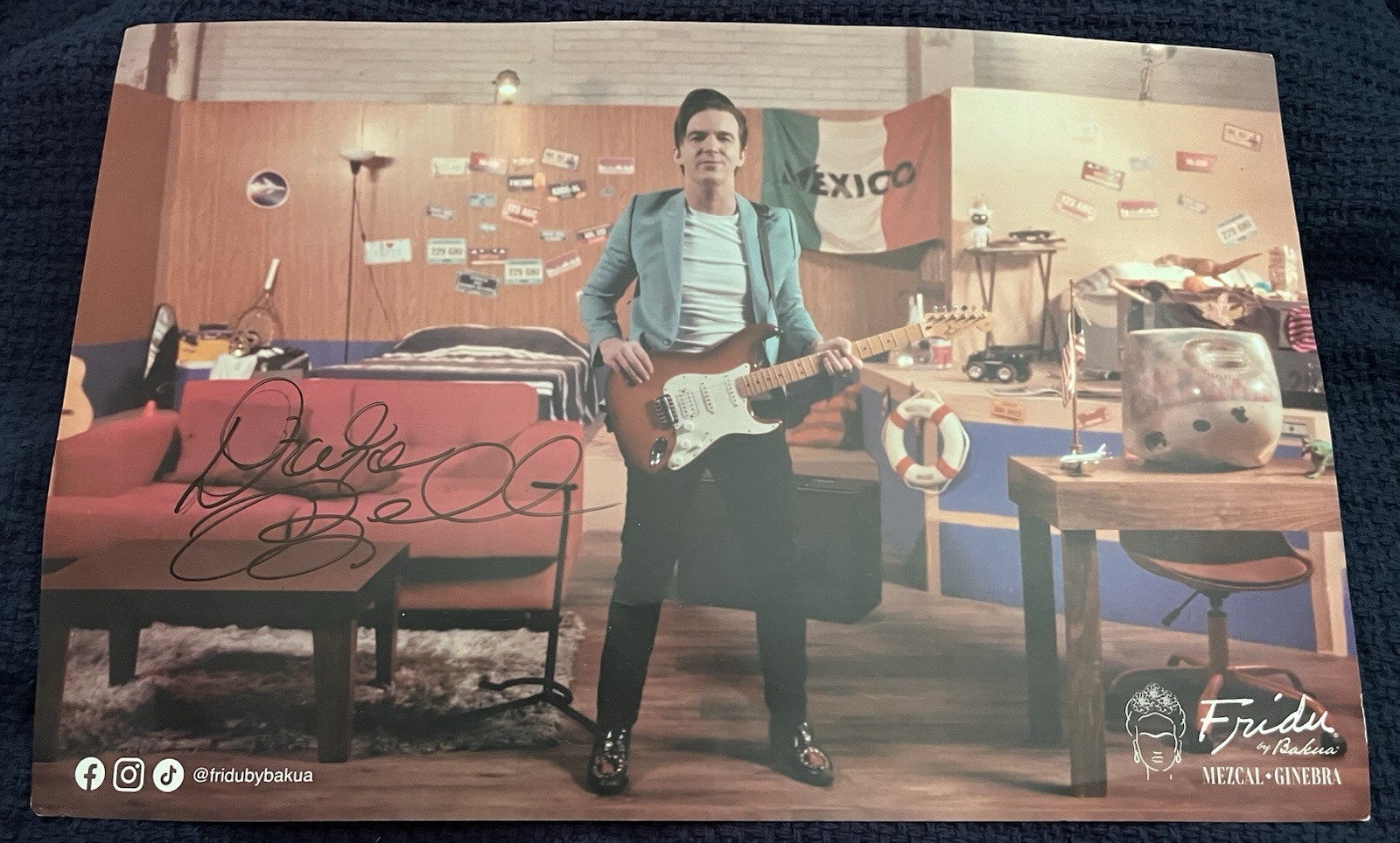 Signed Drake Bell Poster Signed Drake Bell Poster