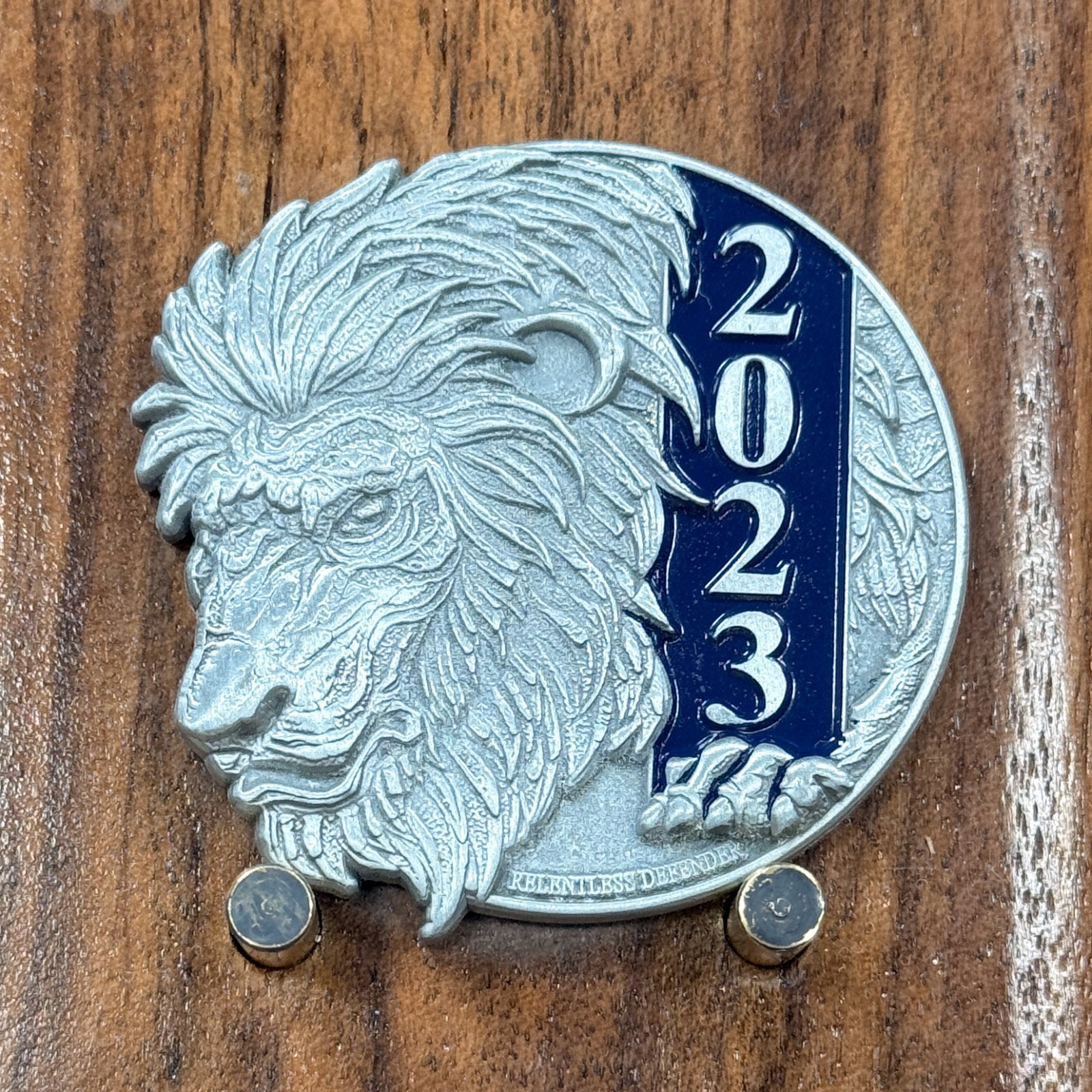 Lion Head 2023 Honor The Fallen Remembrance Challenge Coin  M#11