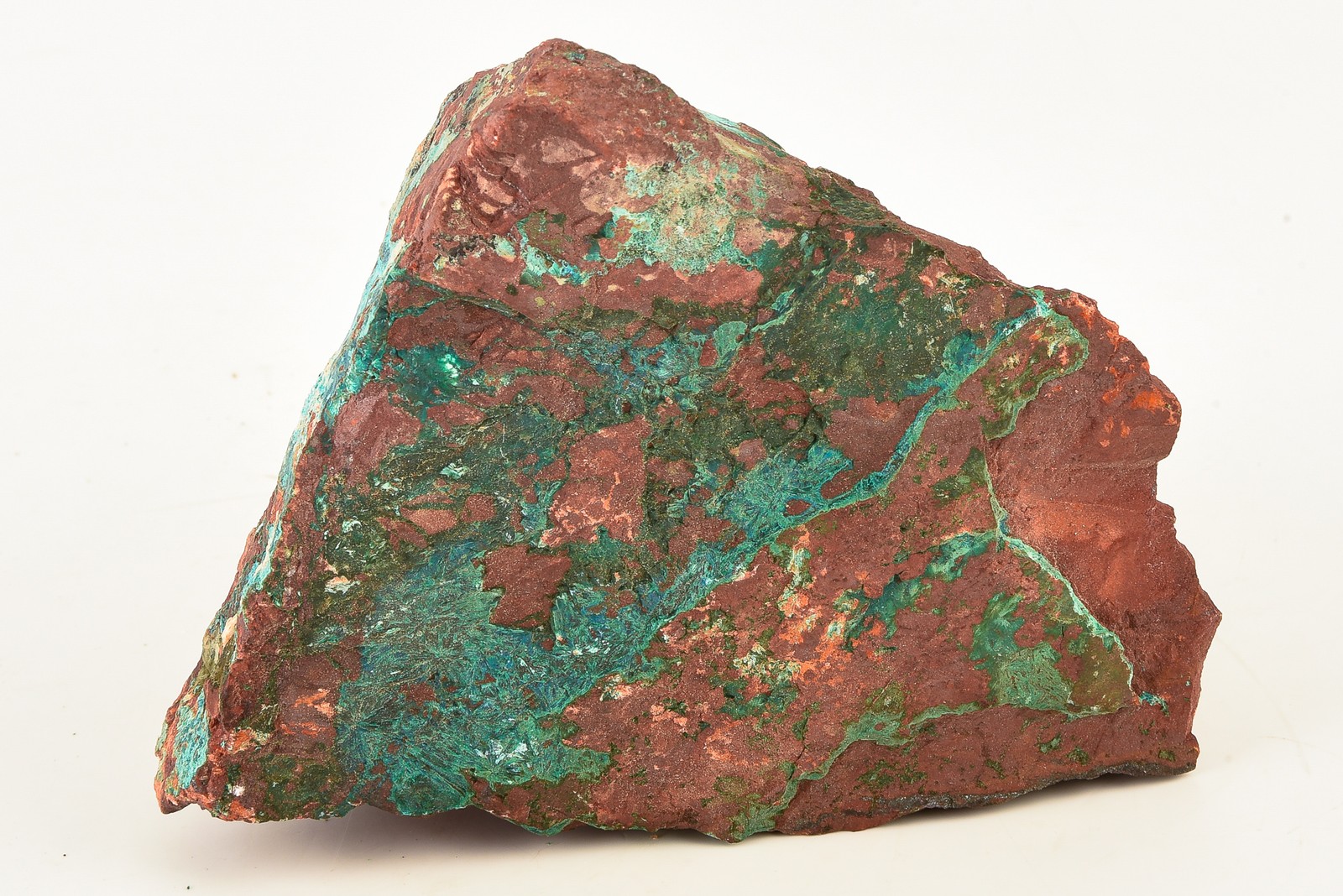 Sonora Sunset Red Cuprite & Blue-Green Chrysocolla Specimen 2.9 lbs 5x5x4" V21 Sonora Sunset Red Cuprite & Blue-Green Chrysocolla Specimen 2.9 lbs 5x5x4" V21