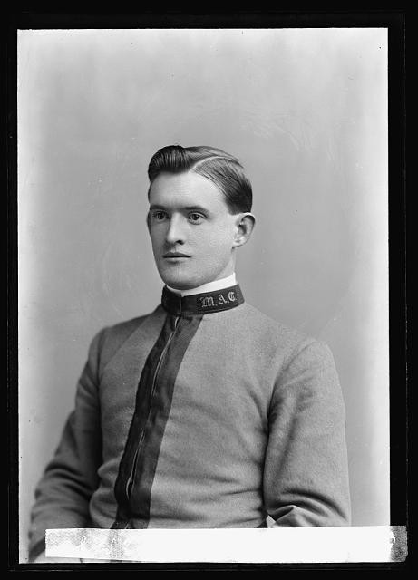 Photo:Wilson G W Young Man in M A C Uniform Portrait 1903 1905