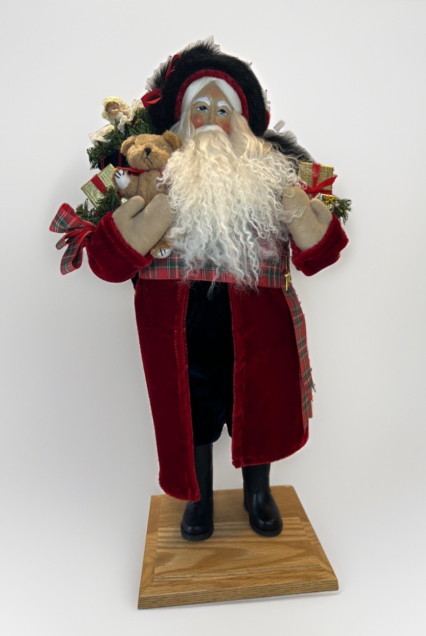 Vintage Lynn Haney Collection Americana Santa Style #2735 Signed 2007 Vintage Lynn Haney Collection Americana Santa Style #2735 Signed 2007