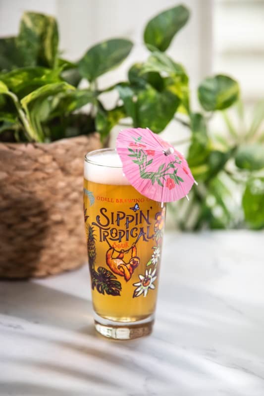 Odell Brewery Sippin Tropical Pilsner Glass Odell Brewery Sippin Tropical Pilsner Glass