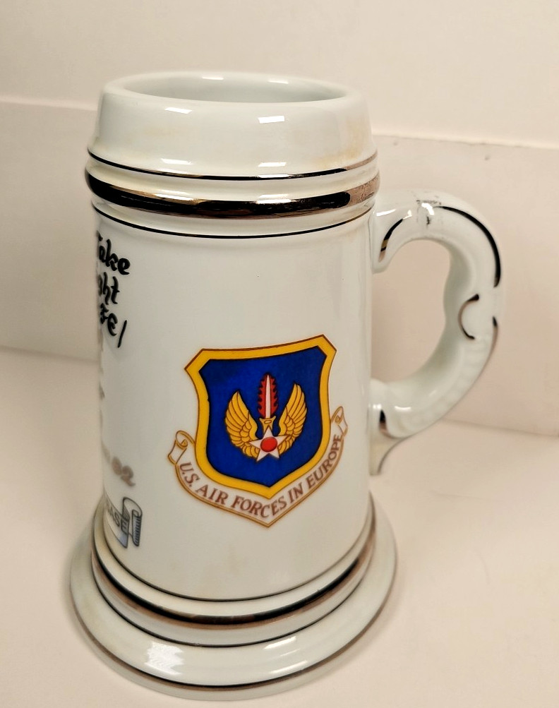 Vintage USAF in Europe Ramstein Air Base Stein Germany HQ USAFE LGMA 9-80-6-82 Vintage USAF in Europe Ramstein Air Base Stein Germany HQ USAFE LGMA 9-80-6-82