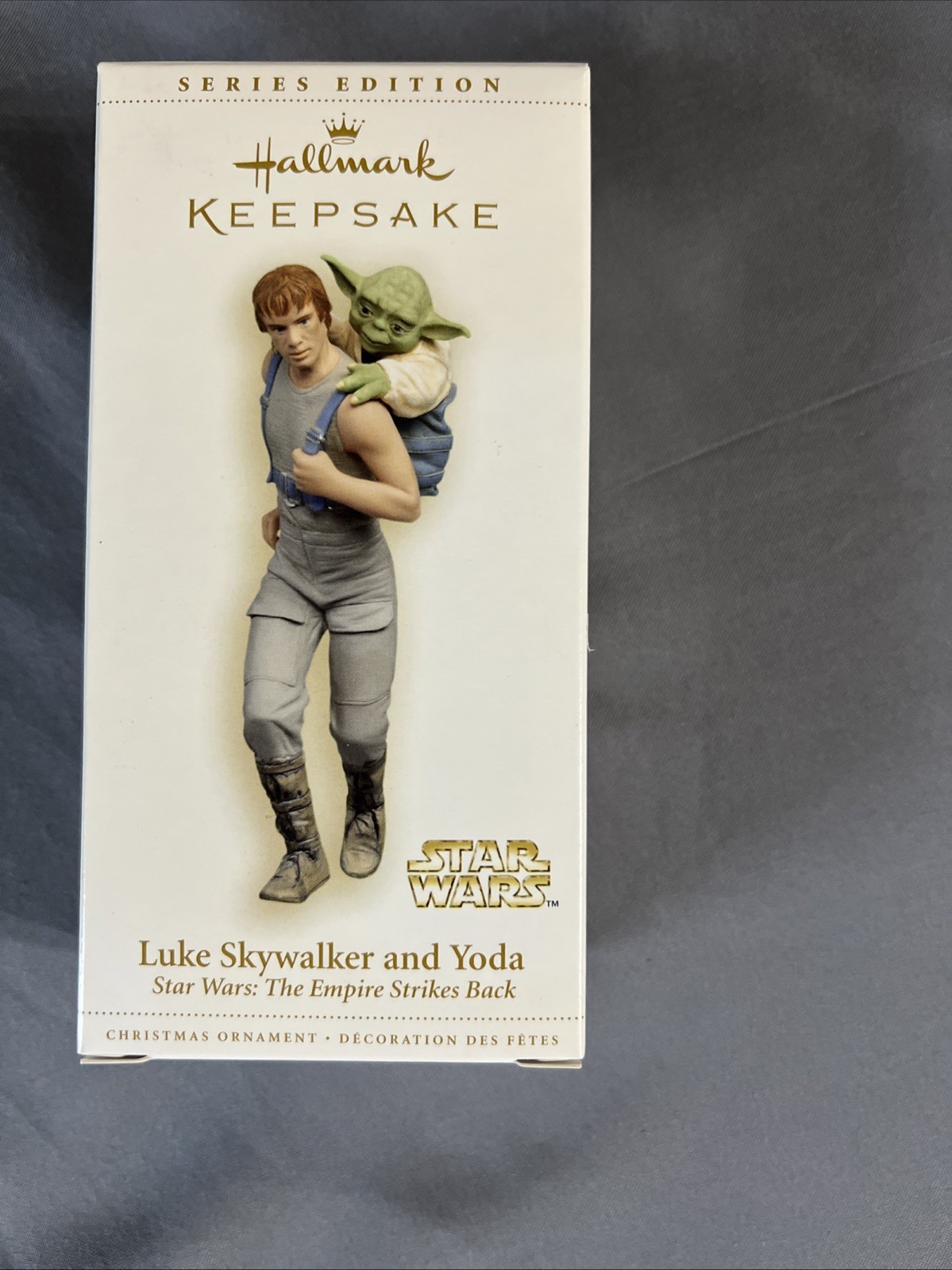 2006 Hallmark Keepsake Star Wars Luke Skywalker and Yoda Ornament #10 in Series