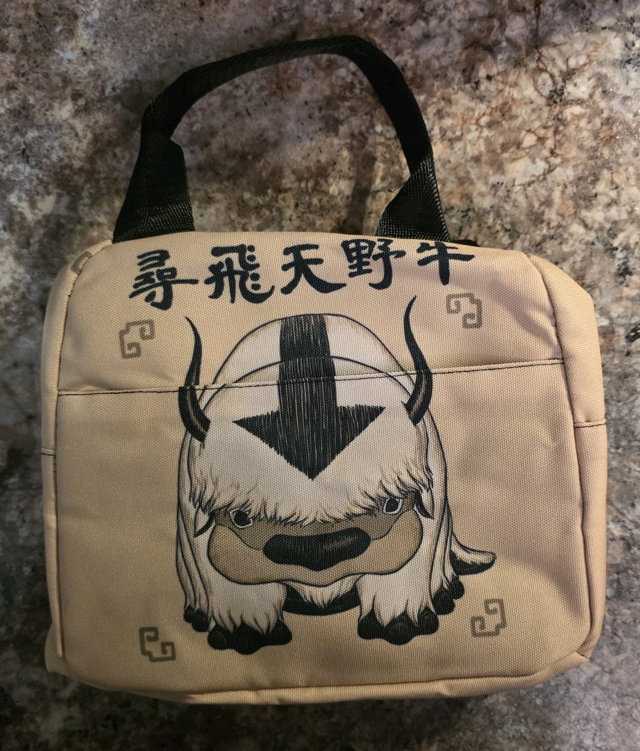 Avatar The Last Airbender: Flying Bison Appa - Wanted Poster Insulated Lunch Bag