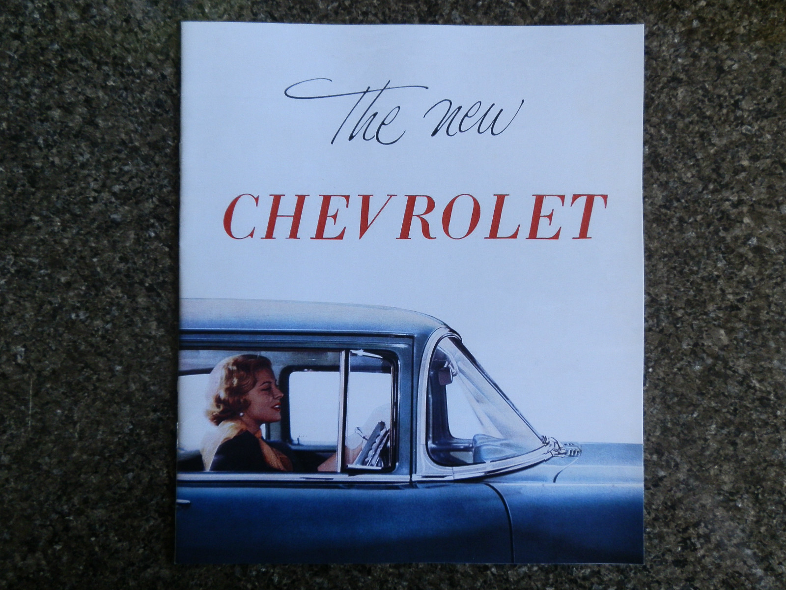 1955 CHEVROLET ''RHD AUST'' BROCHURE. 1955 CHEVROLET ''RHD AUST'' BROCHURE.