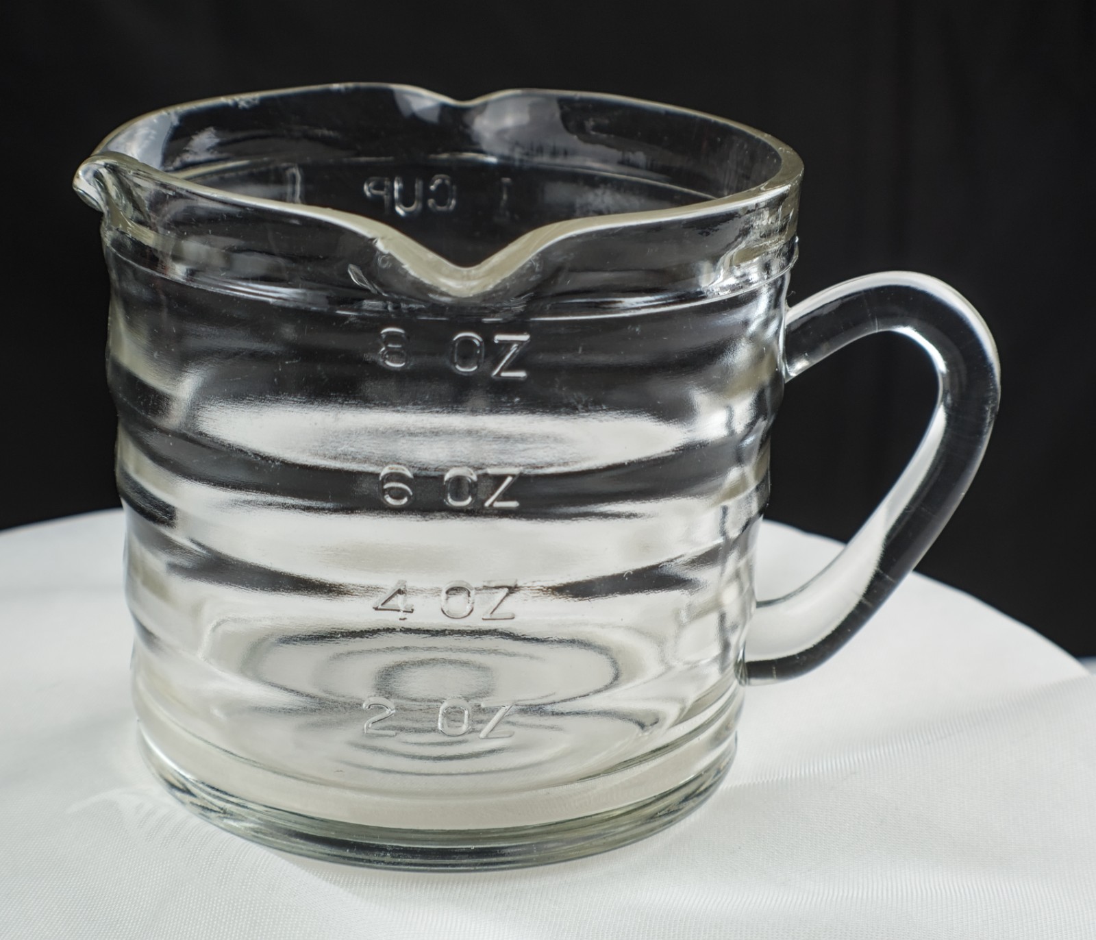 Depression Era Hazel Atlas Triple Spout 1 Cup Measuring Cup Depression Era Hazel Atlas Triple Spout 1 Cup Measuring Cup