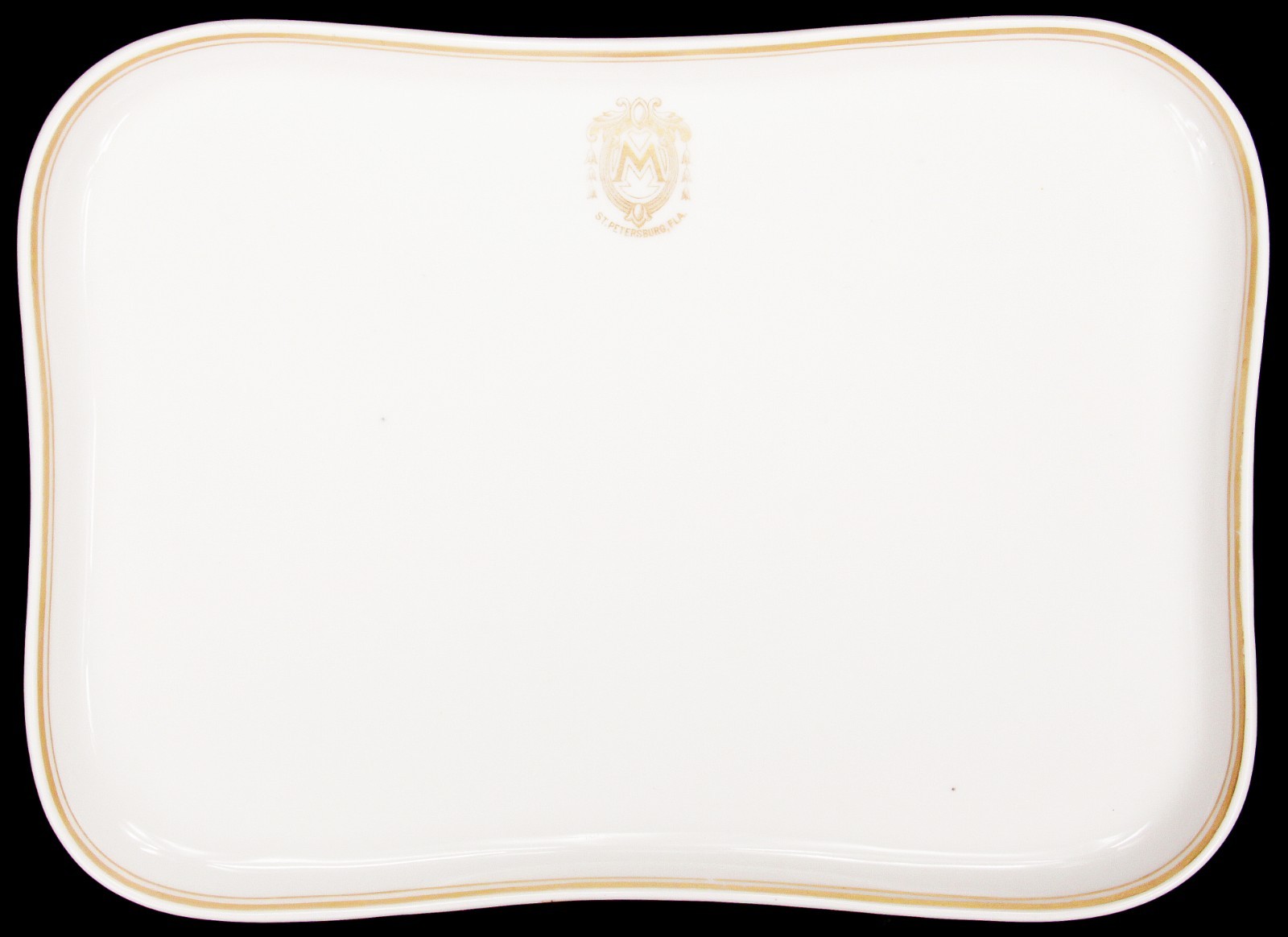 Antique The Mason Hotel St. Petersburg Lamberton China Vanity Tray Hotel China Antique The Mason Hotel St. Petersburg Lamberton China Vanity Tray Hotel China