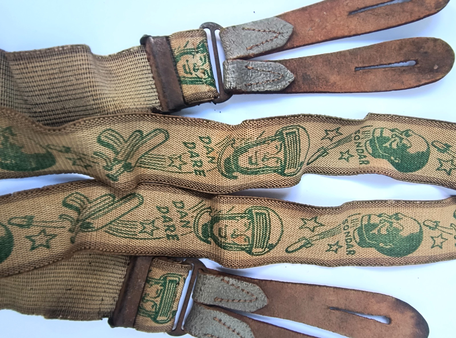 Vintage Dan Dare Braces 1950s Eagle Comic