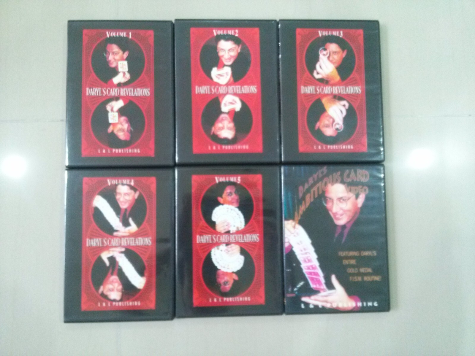 Most Complete Magic Set Daryl Card Revelations (5 DVD) + Ambitious Card (1 DVD) Most Complete Magic Set Daryl Card Revelations (5 DVD) + Ambitious Card (1 DVD)