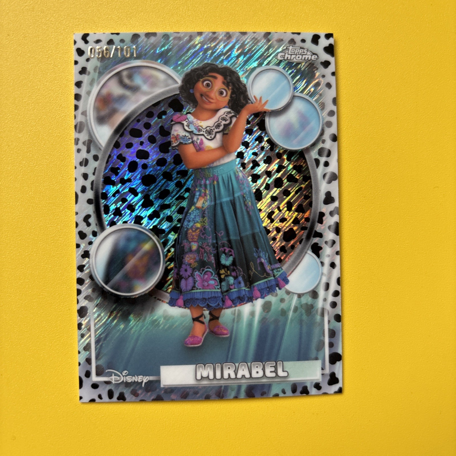 disney chrome topps 2024 Mirabel Madrigal 56/101 disney chrome topps 2024 Mirabel Madrigal 56/101