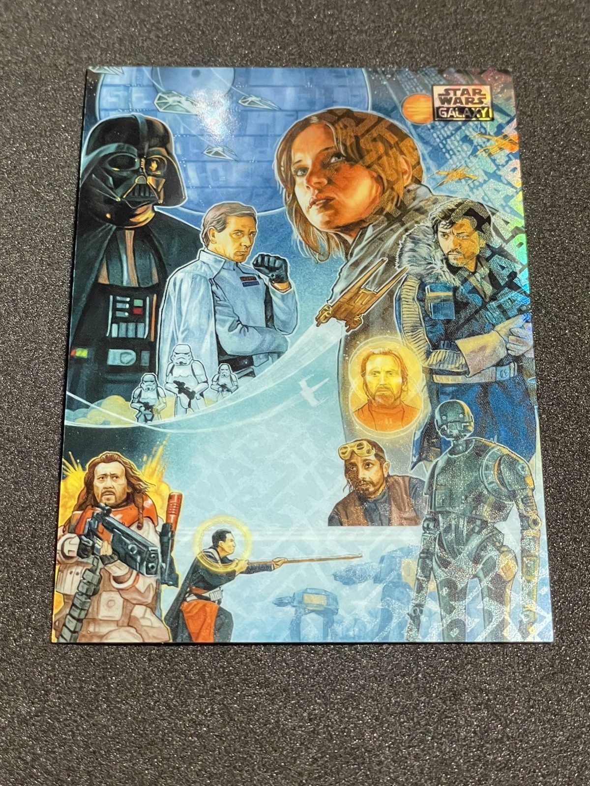 2026 TOPPS GALAXY STAR WARS #50 SAVE THE DREAM LOGOFRACTOR  77