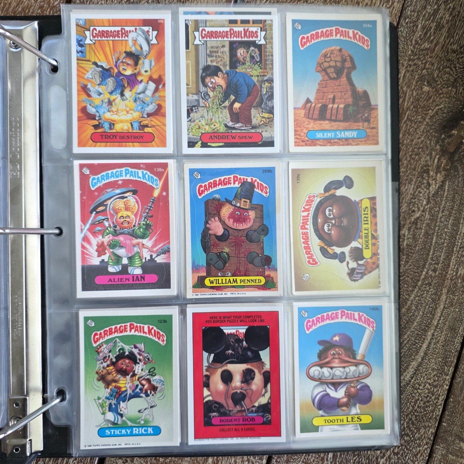 Vintage Garbage Pail Kids 9 Card Lot Topps GPK 1980s Original Series Stickers Vintage Garbage Pail Kids 9 Card Lot Topps GPK 1980s Original Series Stickers