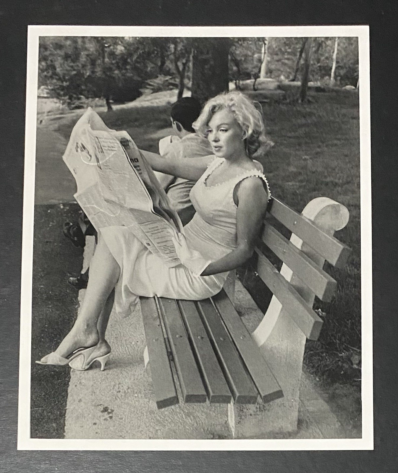 1957 Marilyn Monroe Original Photo Sam Shaw Roxbury Connecticut Reading 1957 Marilyn Monroe Original Photo Sam Shaw Roxbury Connecticut Reading