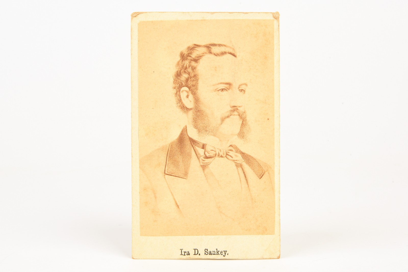 1860s CDV Carte-de-visite Photo - Ira D. Sankey Gospel Singer & Composer V29 1860s CDV Carte-de-visite Photo - Ira D. Sankey Gospel Singer & Composer V29