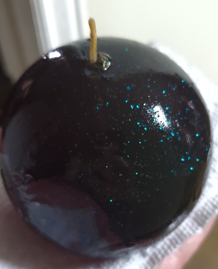 1994-1996 Rare Retired PARTYLITE 'Starry Night' 3" Ball Candle w/Box Never Lit 1994-1996 Rare Retired PARTYLITE 'Starry Night' 3" Ball Candle w/Box Never Lit